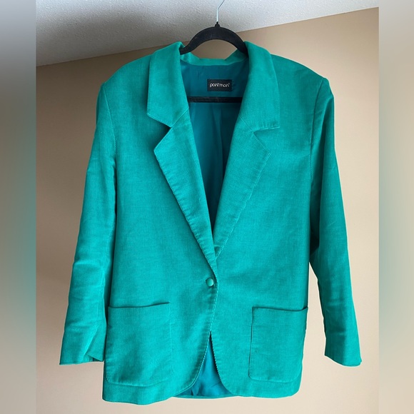 Pant-man Green Oversized Blazer - Picture 1 of 8